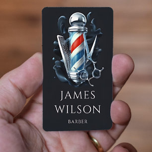 Personalisierte Friseurvorlage Schere Fertigdesign Visitenkarte