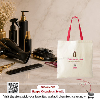 Personalisierte Frisurentasche Tragetasche