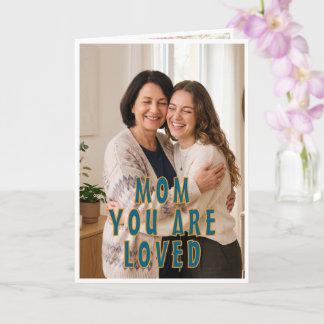Personalisierte Frohe Muttertags-Mama-Karte Karte