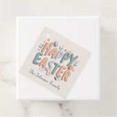 Personalisierte Frohe Ostern Geschenkanhänger (Beispiel)