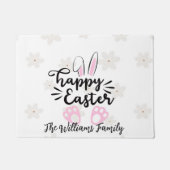 Personalisierte Frohe Ostern Türmatte (Vorderseite)