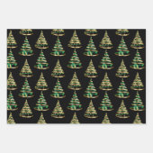 Personalisierte frohe Weihnachts-Wrapping-Papierbl Geschenkpapier Set (Vorderseite 2)