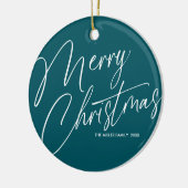 Personalisierte frohe Weihnachtsschmuck (Links)