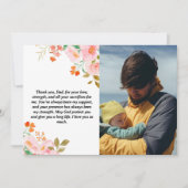 Personalisierte Fröhliche Vatertagskarte mit Foto Feiertagskarte (Vorderseite)