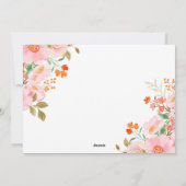 Personalisierte Fröhliche Vatertagskarte mit Foto Feiertagskarte (Rückseite)