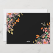 Personalisierte Fröhliche Vatertagskarte mit Foto Feiertagskarte (Rückseite)