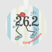 Personalisierte Fronten-Rückseiten-lustiger Ornament (Rückseite)