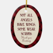 Personalisierte Frontline Weihnachtsschmuck (Vorne)