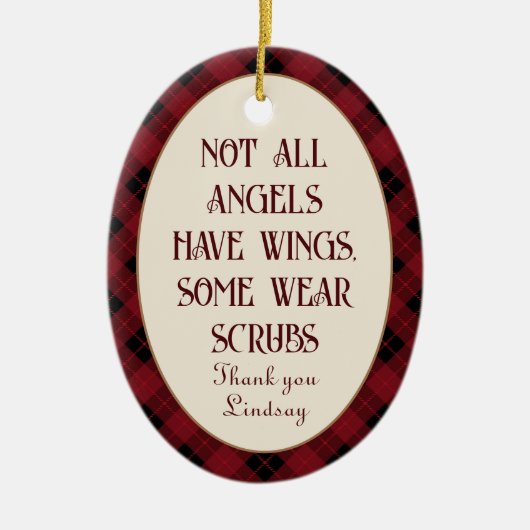 Personalisierte Frontline Weihnachtsschmuck (Vorne)