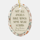 Personalisierte Frontline Weihnachtsschmuck (Hinten)