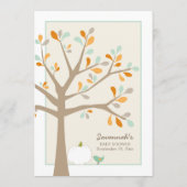 Personalisierte Fruchtduschwünsche Hinweiskarte (Rückseite)