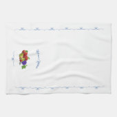 Personalisierte Fruchtsäfte Geschenkküche Handtuch (Horizontal)