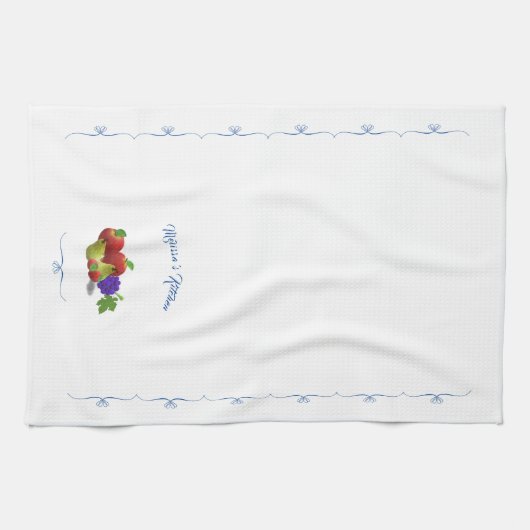 Personalisierte Fruchtsäfte Geschenkküche Handtuch (Horizontal)