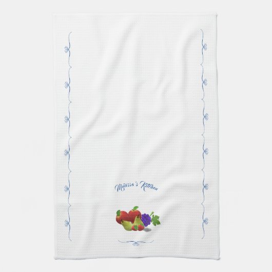 Personalisierte Fruchtsäfte Geschenkküche Handtuch (Vertikal)