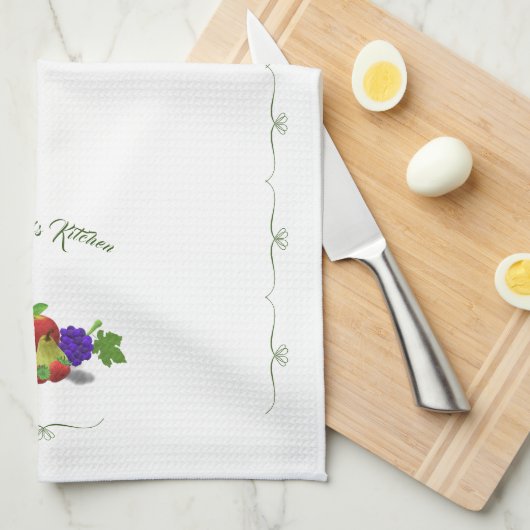 Personalisierte Fruchtsäfte Geschenkküche Handtuch (Viertel Falte)