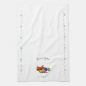 Personalisierte Fruchtsäfte Geschenkküche Handtuch (Vertikal)