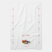 Personalisierte Fruchtsäfte Geschenkküche Handtuch (Vertikal)