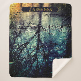Personalisierte Frühlingsreflexe Sherpadecke