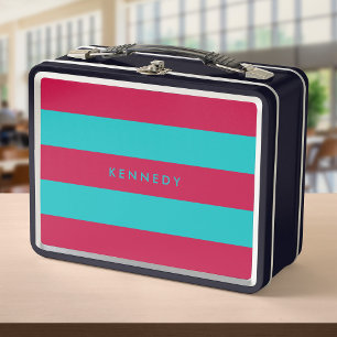 Personalisierte Fügen Sie Ihren Namen hinzu Bearbe Metall Brotdose