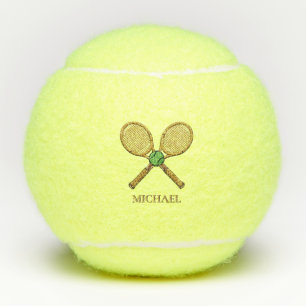Personalisierte Fügen Sie Ihren Namen Tennisballsc Tennisbälle