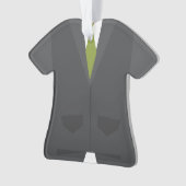 Personalisierte Führungskraft-Weihnachtsverzierung Ornament (Vorderseite)