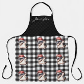 Personalisierte Fun Cat All-over-Print-Schürze Schürze (Vorderseite)