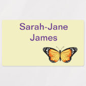 Personalisierte Fun Kids-Kennzeichnung Etiketten (Design 2)