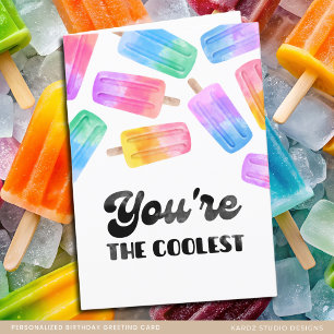 Personalisierte Fun Popsiv Kindergeburtstag Card Dankeskarte