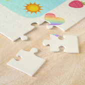 Personalisierte Fun Unicorn Detection Puzzle (Seite)