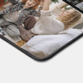 Personalisierte Fünf-Foto-Collage-Schreibtischunte Schreibtischunterlage (Ecke)