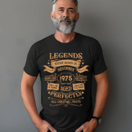 Personalisierte fünfzig Vintage 50. Geburtstagsfei T-Shirt
