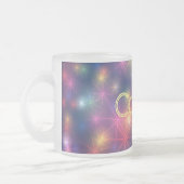 Personalisierte Funkelnd Bokeh Lights Mattglastasse (Links)