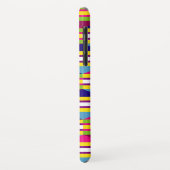 Personalisierte Funky Stripes, Dreiecke Case-Mate iPhone Hülle (Hinten/Links)