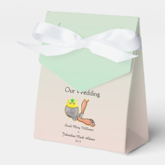 Personalisierte Funny Ball and Chain Gastgeschenk Geschenkschachtel