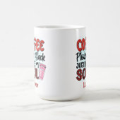 Personalisierte Funny Black Bitte Kaffee Tasse (Mittel)