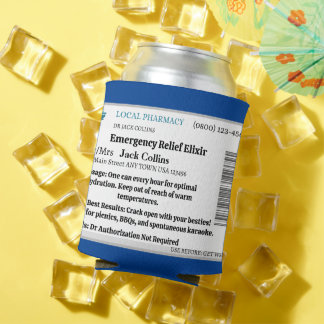 Personalisierte Funny Can Cooler Dosenkühler