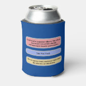 Personalisierte Funny Can Cooler Dosenkühler (Kanne Rückseite)