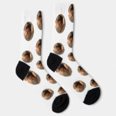 Personalisierte Funny Face Foto Socks Socken (Rechts)