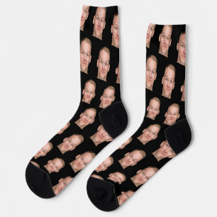 Personalisierte Funny Foto Face Socks Socken