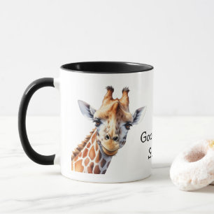 Personalisierte Funny Giraffe Lover Tasse