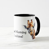 Personalisierte Funny Giraffe Lover Tasse (VorderseiteRechts)