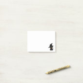 Personalisierte Funny Halloween Cat Post-it Klebezettel (Auf Schreibtisch)