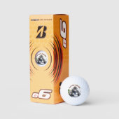 Personalisierte Funny Novelty Gorilla Lehren Golfball (Verpackungen)