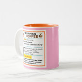 Personalisierte Funny Prescription Kaffee Tasse (Vorderseite Links)