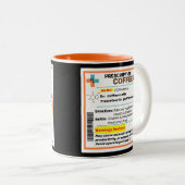 Personalisierte Funny Prescription Kaffee Tasse (VorderseiteRechts)