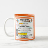 Personalisierte Funny Prescription Kaffee Tasse (Links)