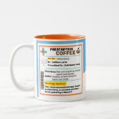Personalisierte Funny Prescription Kaffee Tasse (Links)