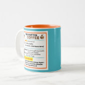 Personalisierte Funny Prescription Kaffee Tasse (Vorderseite Links)