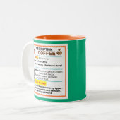 Personalisierte Funny Prescription Kaffee Tasse (Vorderseite Links)