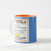 Personalisierte Funny Prescription Kaffee Tasse (Vorderseite Links)